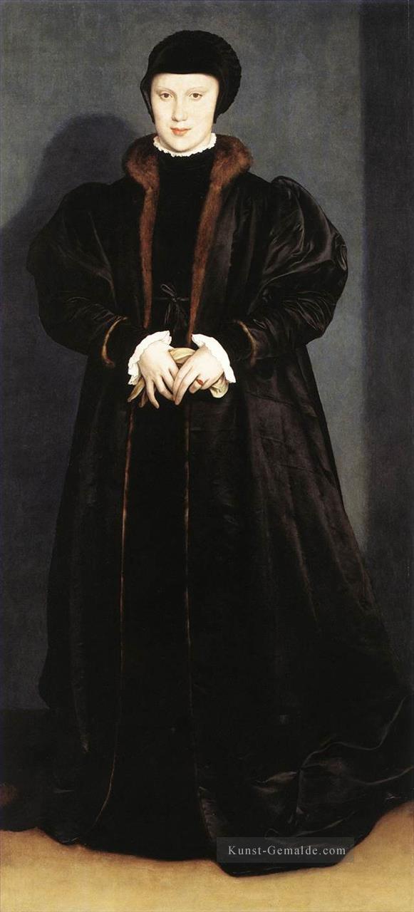 Christina von Dänemark Ducchess von Milan Renaissance Hans Holbein der Jüngere Ölgemälde